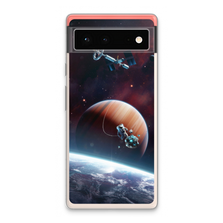 Examiner: Google Pixel 6 Transparant Hoesje