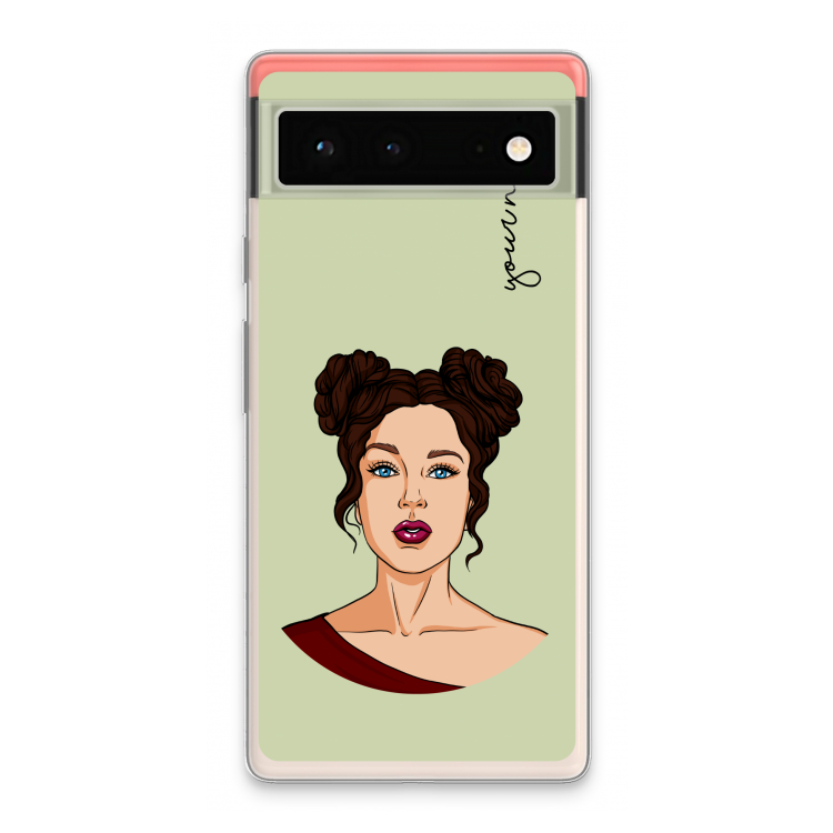 Pop-Art Creator: Google Pixel 6 Transparant Hoesje