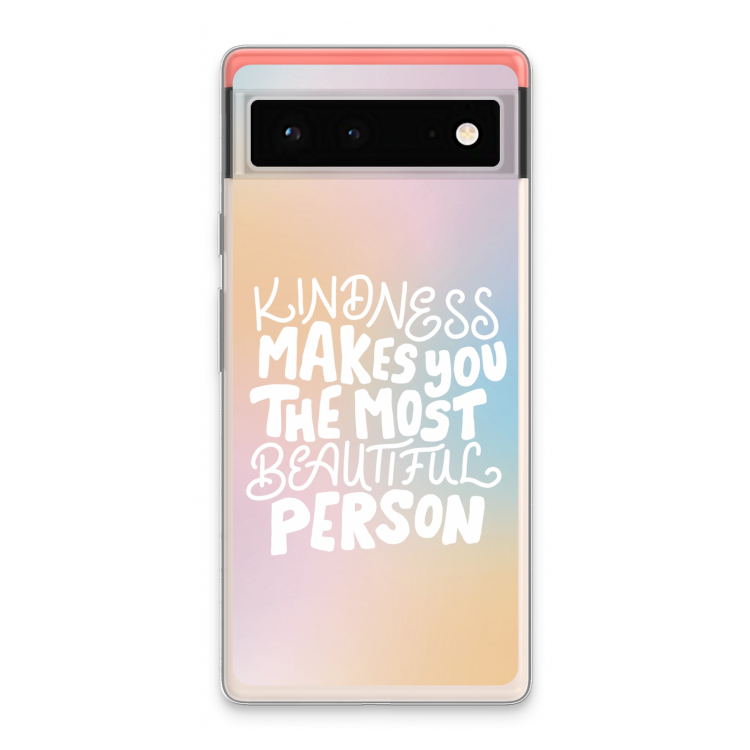 The prettiest: Google Pixel 6 Transparant Hoesje