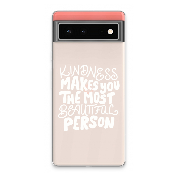 The prettiest: Google Pixel 6 Transparant Hoesje