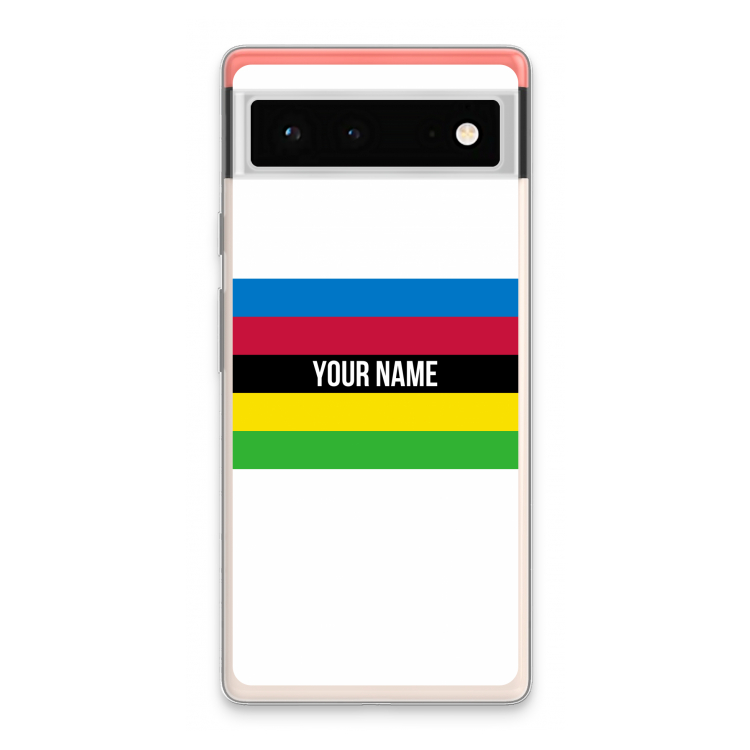 WK Wielrennen: Google Pixel 6 Transparant Hoesje