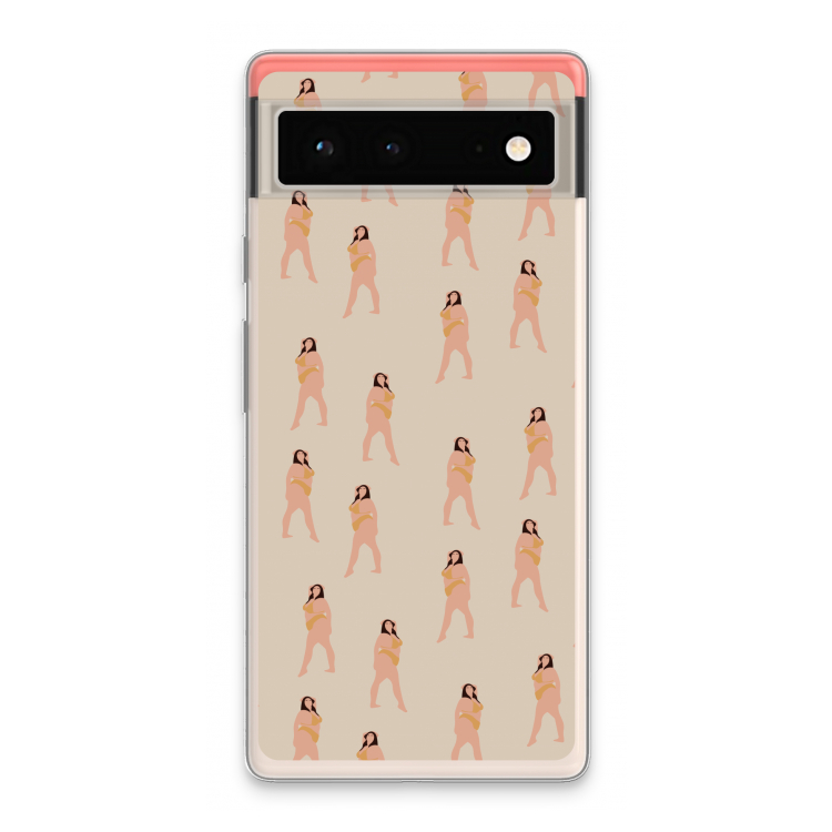 You're so golden: Google Pixel 6 Transparant Hoesje