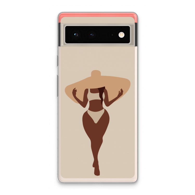 Let's get salty: Google Pixel 6 Transparant Hoesje