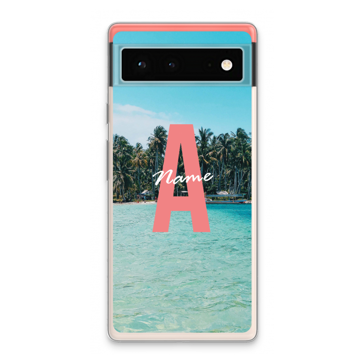 Pacific Dream: Google Pixel 6 Transparant Hoesje
