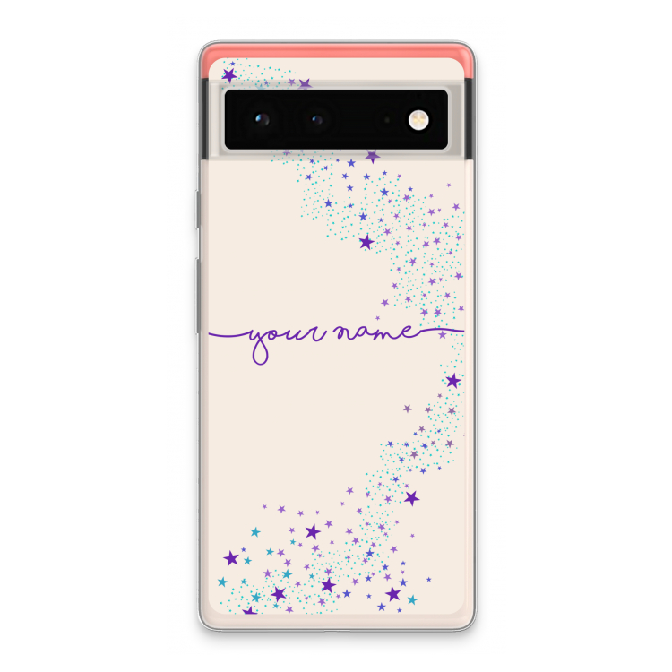 Sterren: Google Pixel 6 Transparant Hoesje