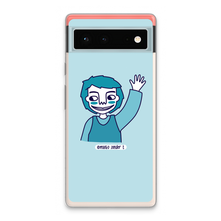 Zwaai: Google Pixel 6 Transparant Hoesje