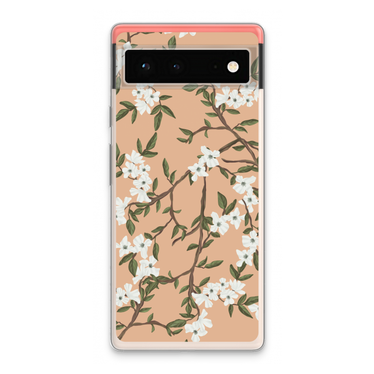 Blossoming spring: Google Pixel 6 Transparant Hoesje
