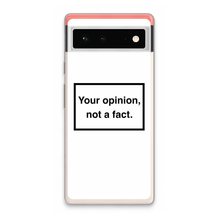 Your opinion: Google Pixel 6 Transparant Hoesje