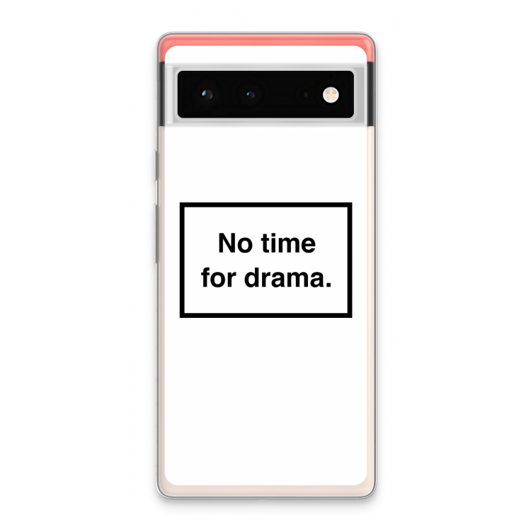 No drama: Google Pixel 6 Transparant Hoesje