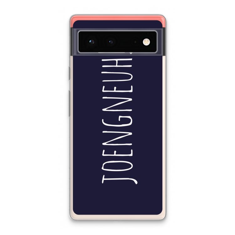 Joengneuh!: Google Pixel 6 Transparant Hoesje
