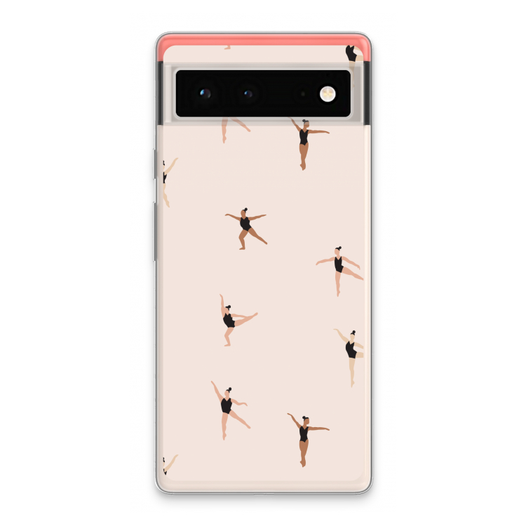 Dancing #1: Google Pixel 6 Transparant Hoesje