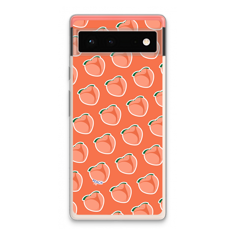 Just peachy: Google Pixel 6 Transparant Hoesje