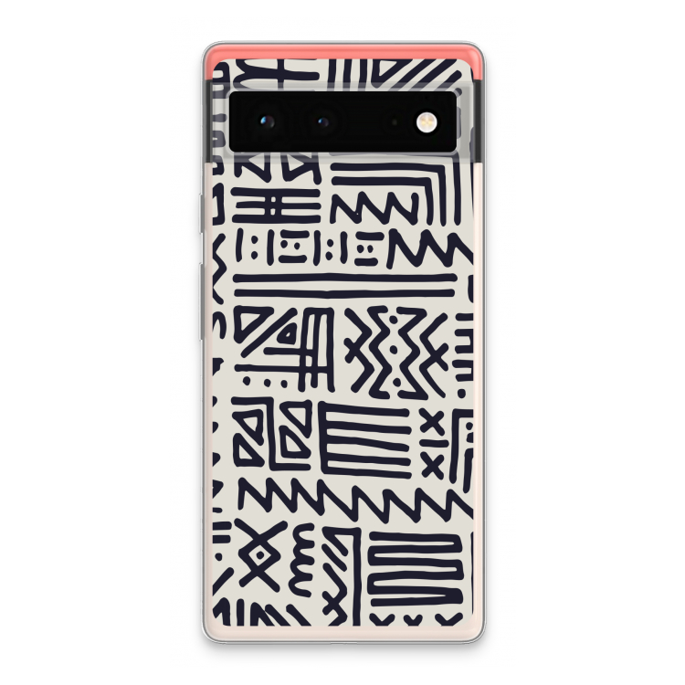 Marrakech print: Google Pixel 6 Transparant Hoesje