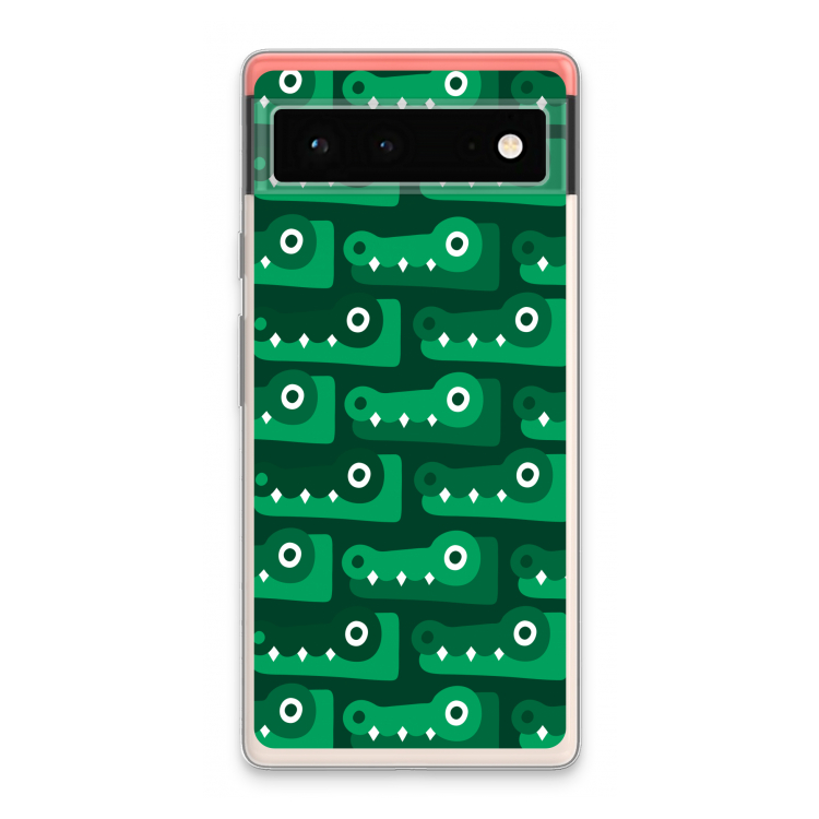 Crocs: Google Pixel 6 Transparant Hoesje