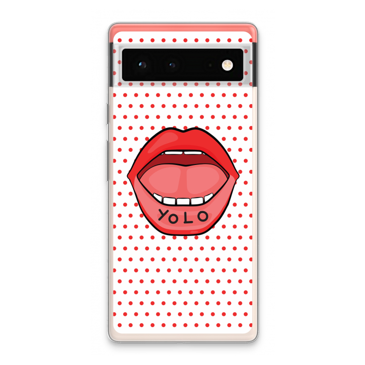 Yolo Denise: Google Pixel 6 Transparant Hoesje