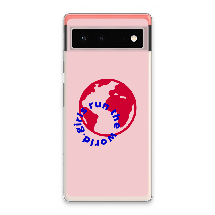 Run The World: Google Pixel 6 Transparant Hoesje