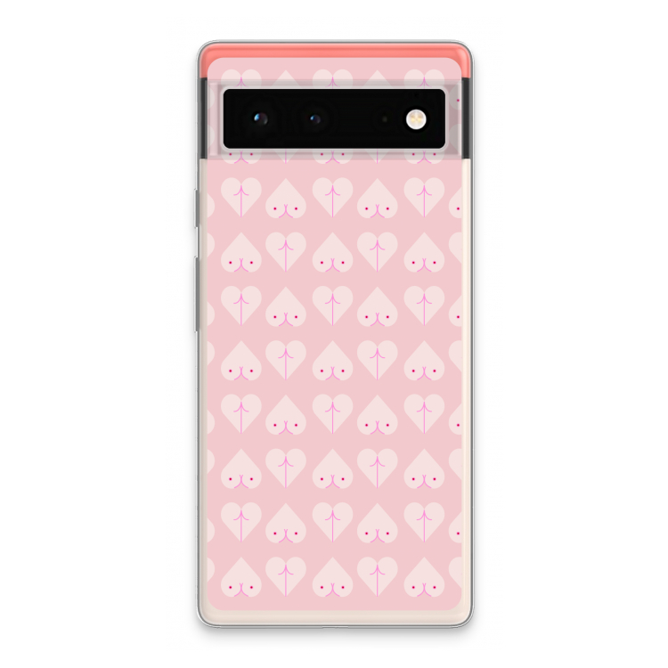 Ass 'n Titties: Google Pixel 6 Transparant Hoesje