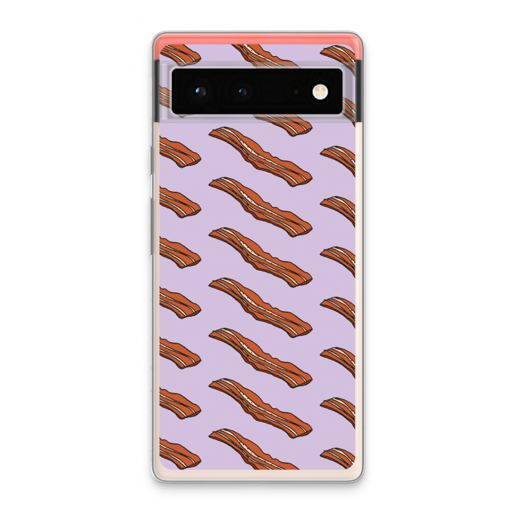 Bacon to my eggs #2: Google Pixel 6 Transparant Hoesje