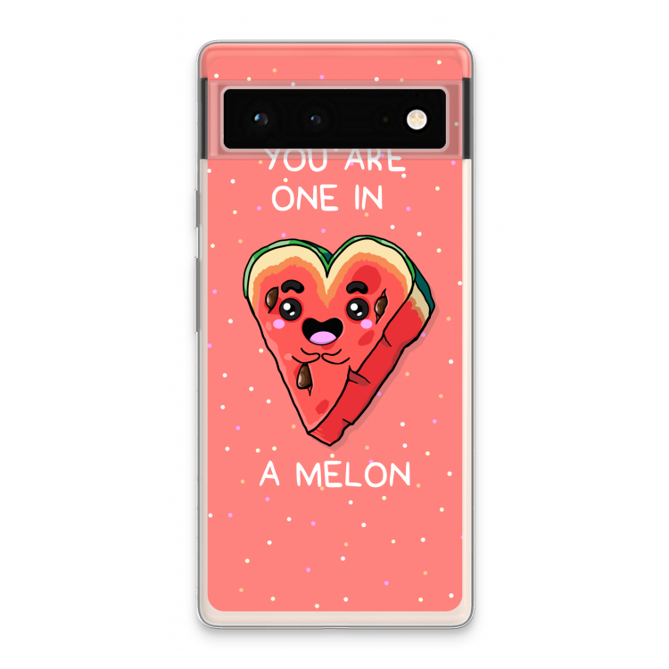 One In A Melon: Google Pixel 6 Transparant Hoesje