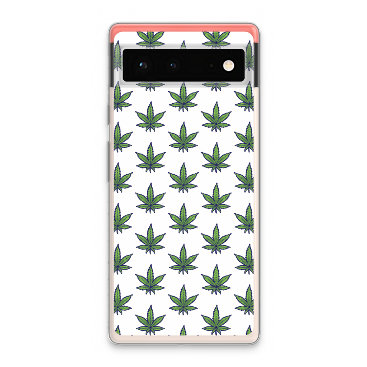 Weed: Google Pixel 6 Transparant Hoesje