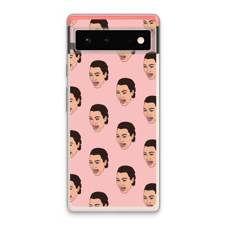 Ugly Cry Call: Google Pixel 6 Transparant Hoesje