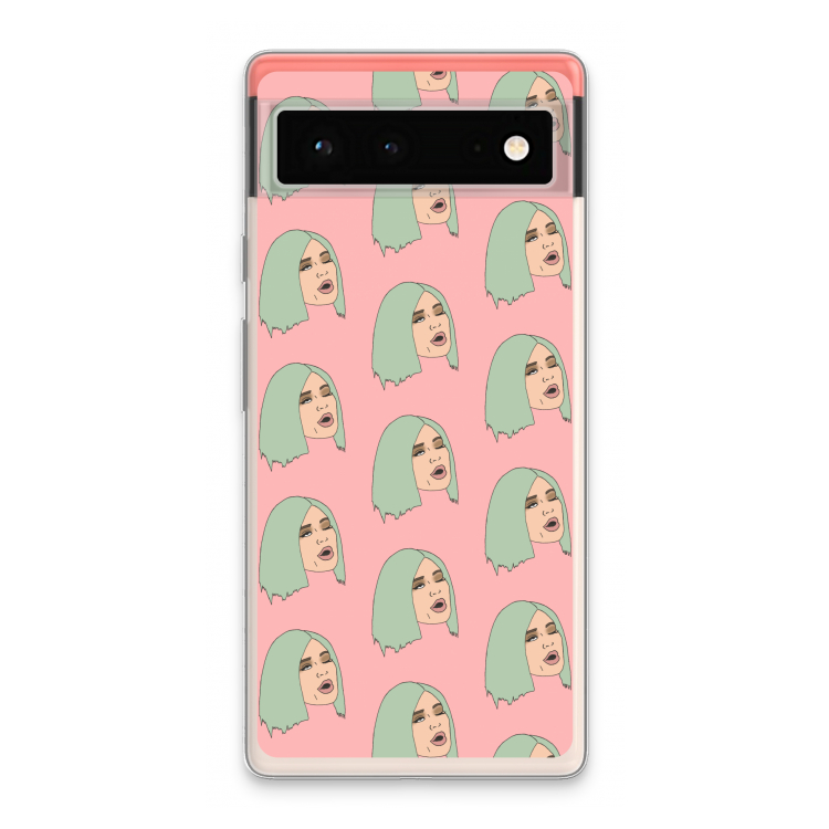 King Kylie: Google Pixel 6 Transparant Hoesje