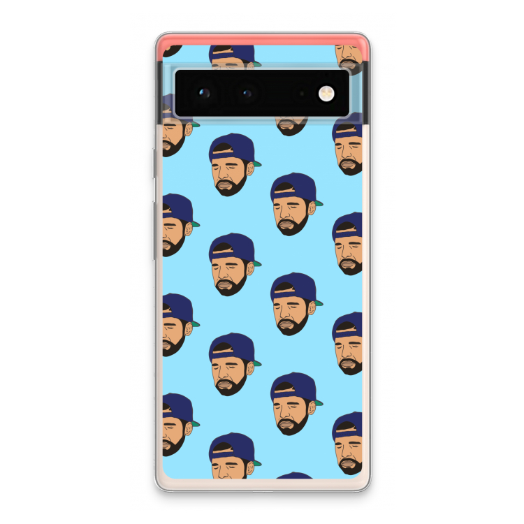 Drake Away: Google Pixel 6 Transparant Hoesje