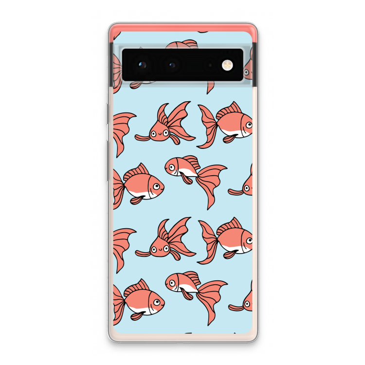 Blub: Google Pixel 6 Transparant Hoesje