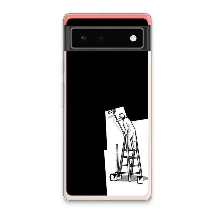 Musketon Painter: Google Pixel 6 Transparant Hoesje