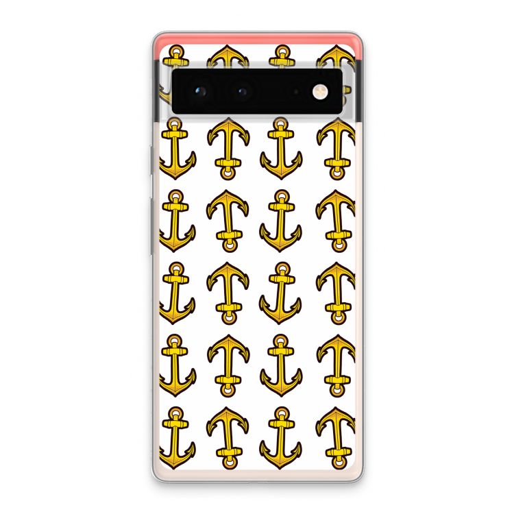 Musketon Anchor: Google Pixel 6 Transparant Hoesje