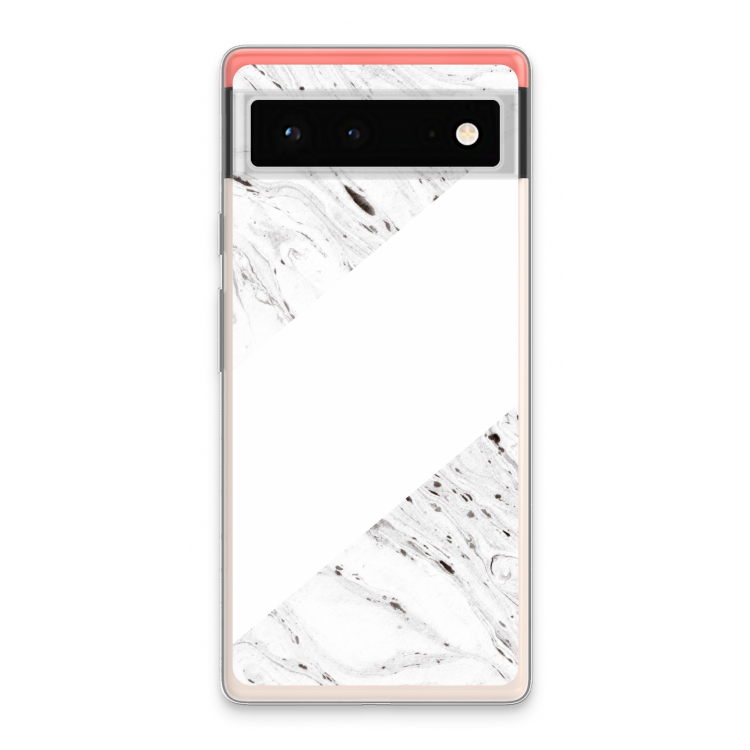 Biggest stripe: Google Pixel 6 Transparant Hoesje