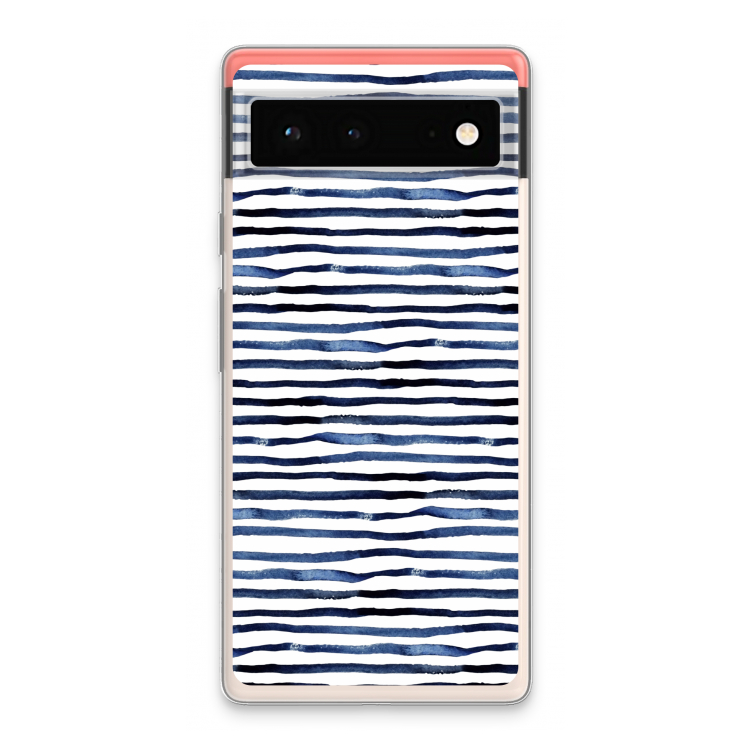 Verrassende lijnen: Google Pixel 6 Transparant Hoesje