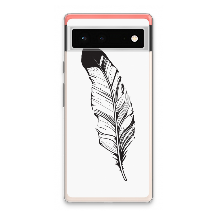 Pluim: Google Pixel 6 Transparant Hoesje