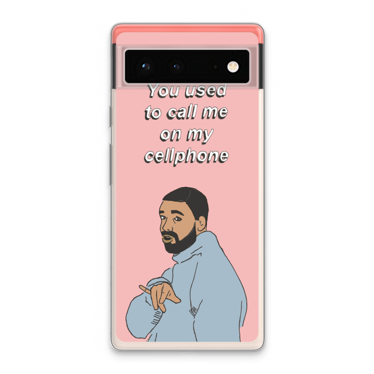 Hotline bling: Google Pixel 6 Transparant Hoesje