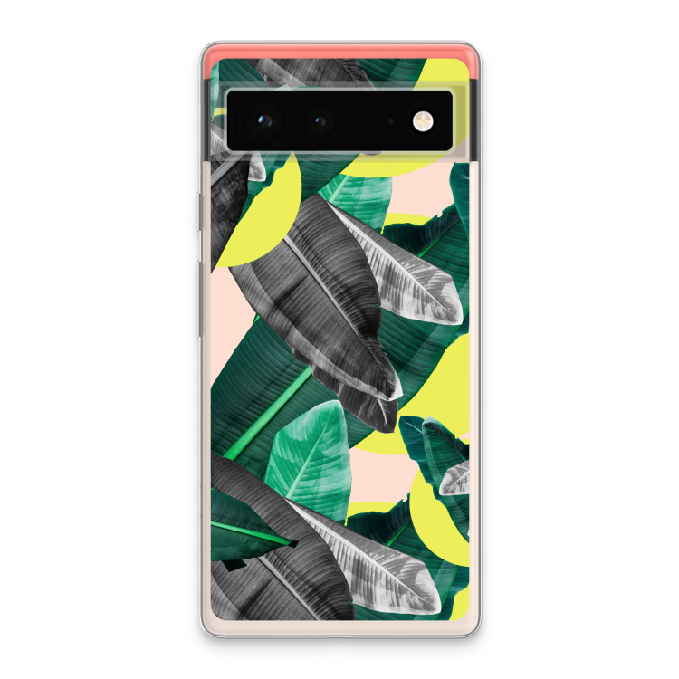 Fantasie jungle: Google Pixel 6 Transparant Hoesje