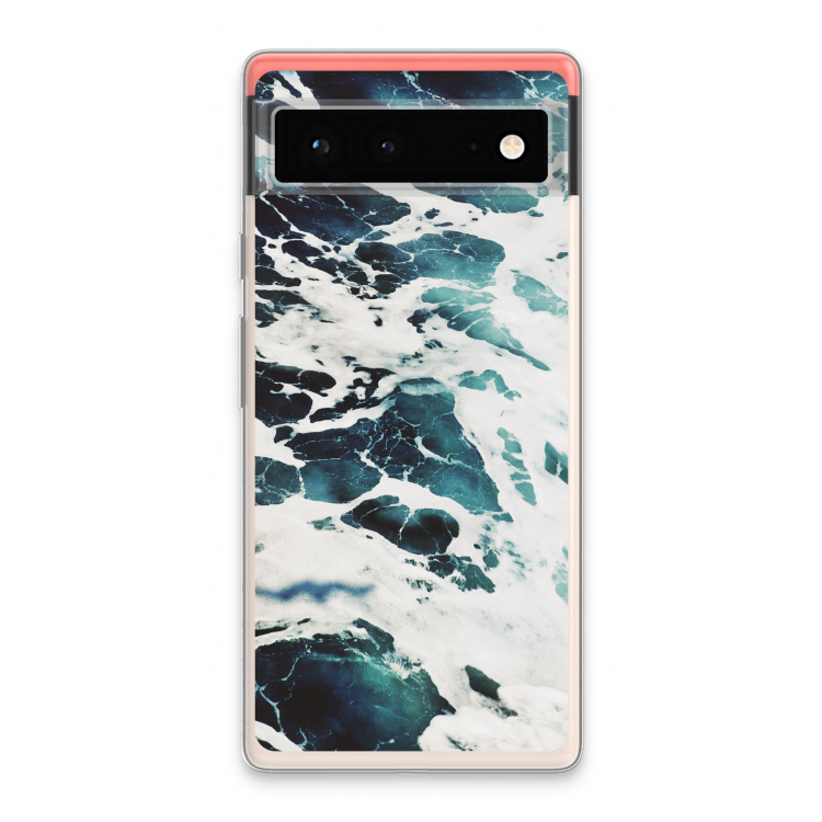 Golven: Google Pixel 6 Transparant Hoesje