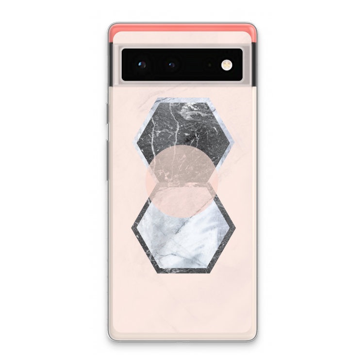 Creatieve toets: Google Pixel 6 Transparant Hoesje