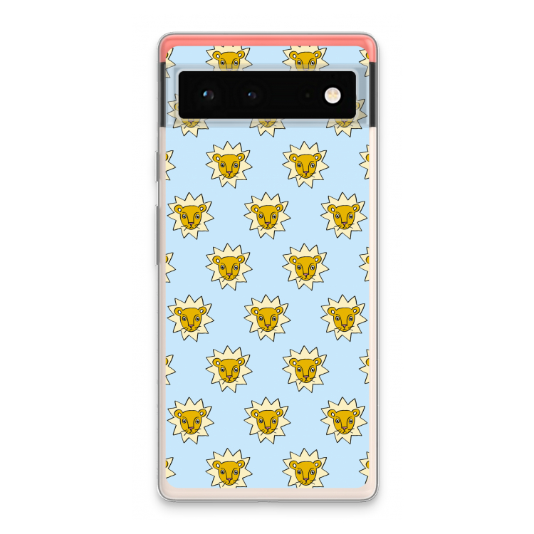 Leeuwenkoppen: Google Pixel 6 Transparant Hoesje