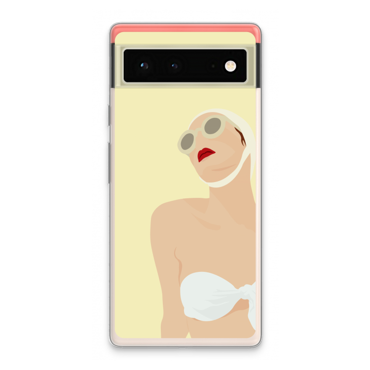 Summer: Google Pixel 6 Transparant Hoesje