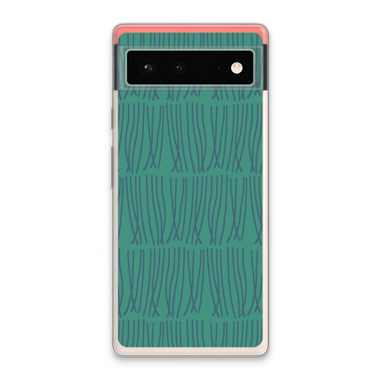 Swirls: Google Pixel 6 Transparant Hoesje