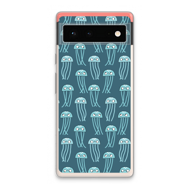Kwallie: Google Pixel 6 Transparant Hoesje