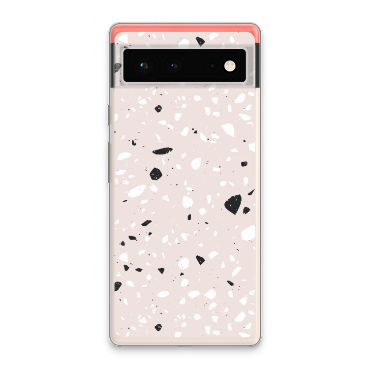 Terrazzo N°20: Google Pixel 6 Transparant Hoesje