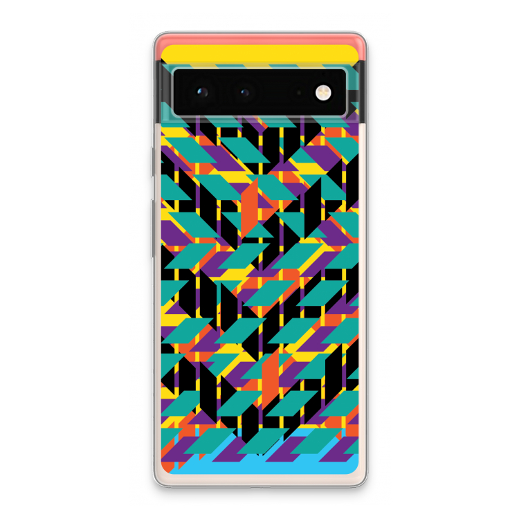 Skew Bee 1: Google Pixel 6 Transparant Hoesje