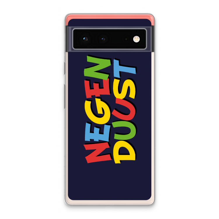 90's One: Google Pixel 6 Transparant Hoesje