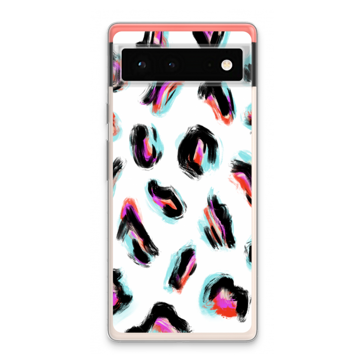 Cheetah color: Google Pixel 6 Transparant Hoesje