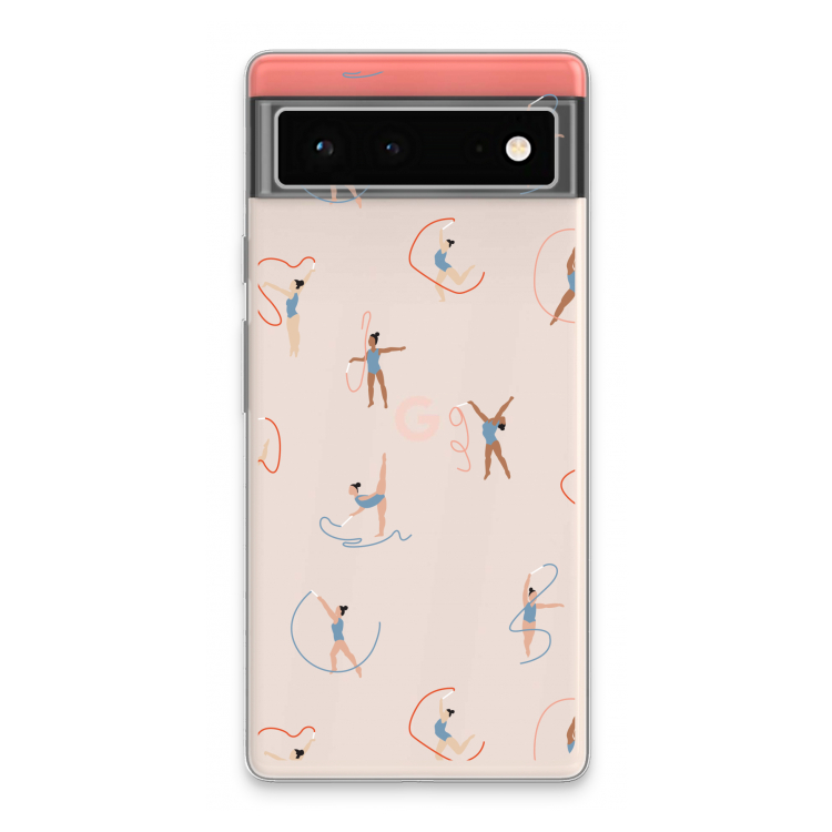 Dancing #3: Google Pixel 6 Transparant Hoesje