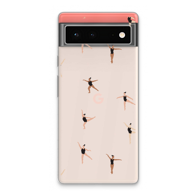 Dancing #1: Google Pixel 6 Transparant Hoesje