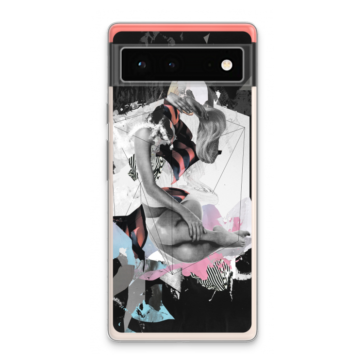 Camouflage de sommeil: Google Pixel 6 Transparant Hoesje