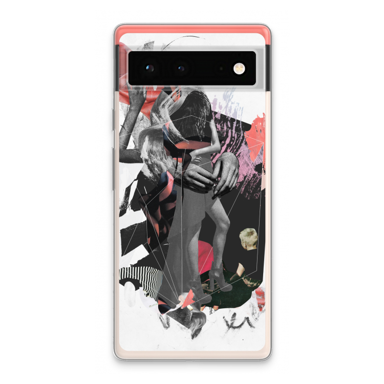 Dissimulation du réel: Google Pixel 6 Transparant Hoesje