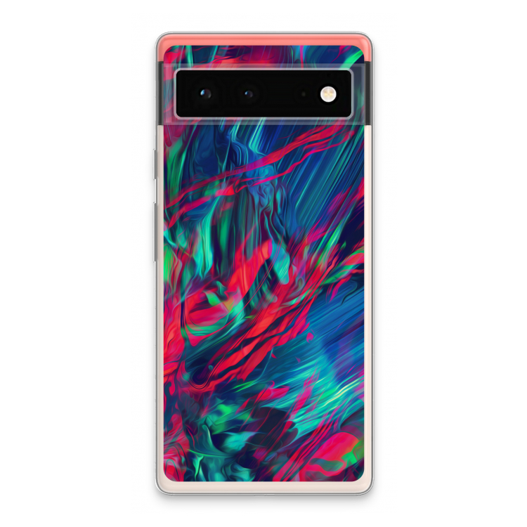 Pilgrims Of The Sea: Google Pixel 6 Transparant Hoesje